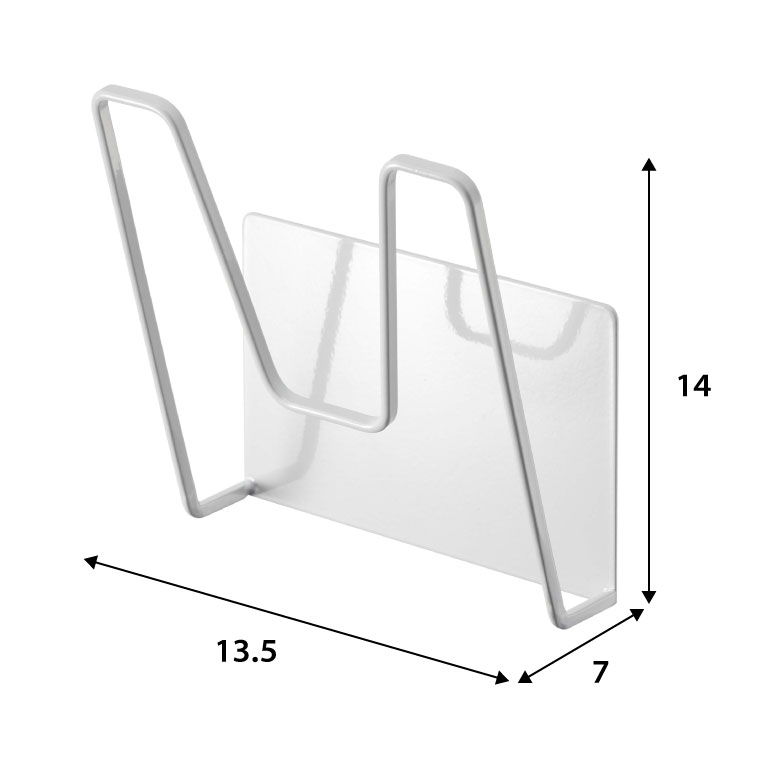 マグネット鍋蓋ホルダー タワー 山崎実業 tower ホワイト/ブラック 5140 5141 タワーシリーズ