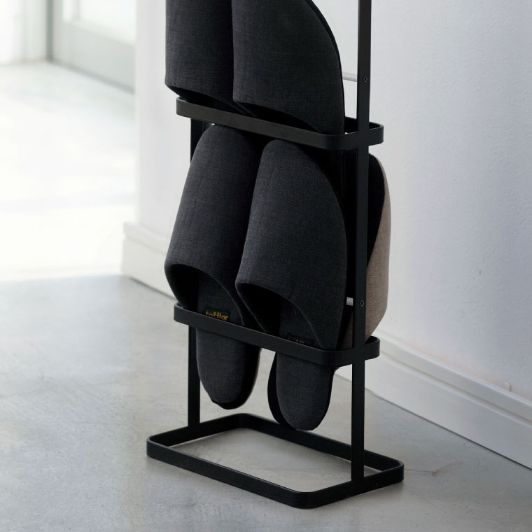 スリッパラック タワー 山崎実業 tower ホワイト/ブラック 6098 6099 タワーシリーズ