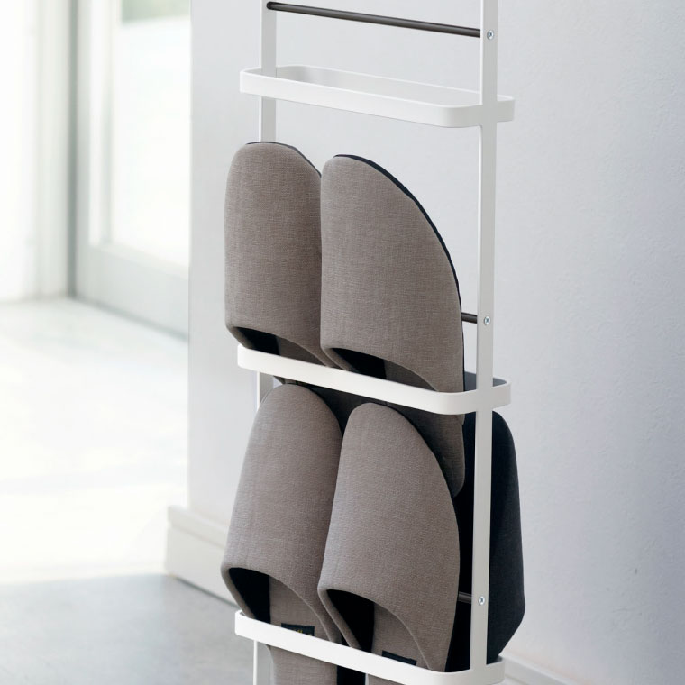 スリッパラック タワー 山崎実業 tower ホワイト/ブラック 6098 6099 タワーシリーズ