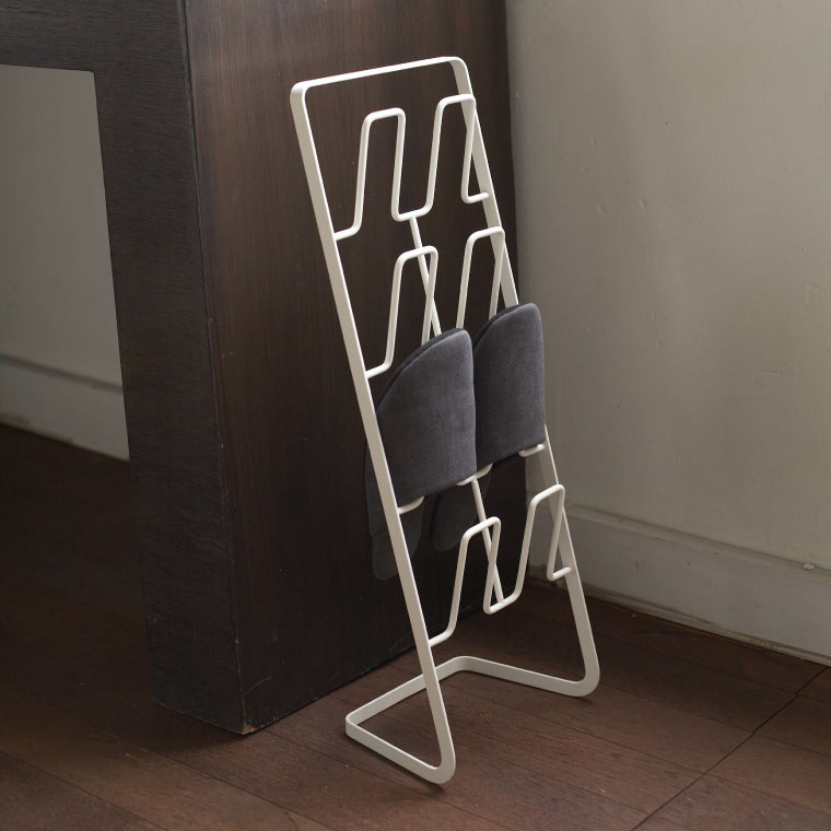 スリッパラック アーバン 山崎実業 ホワイト/ブラック 6379 6380 タワーシリーズ