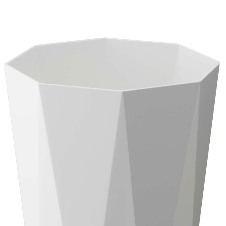 ゴミ箱 トラッシュカン ダイヤ 山崎実業 ごみ箱 ホワイト/ブラック 6411 6412 タワーシリーズ