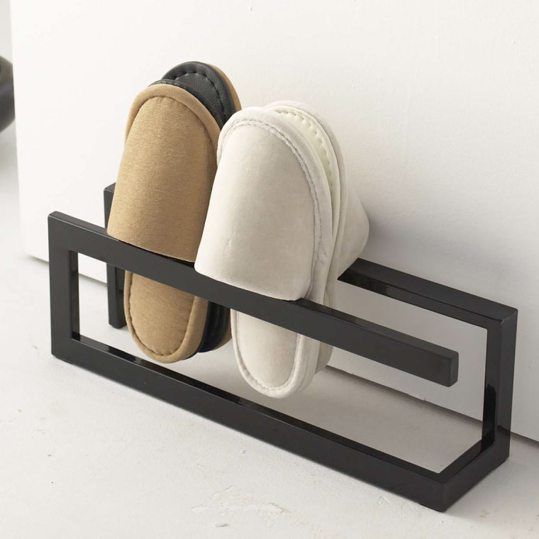 スリッパラック ライン 山崎実業 LINE スリッパ立て ホワイト/ブラック 6461 6462 タワーシリーズ