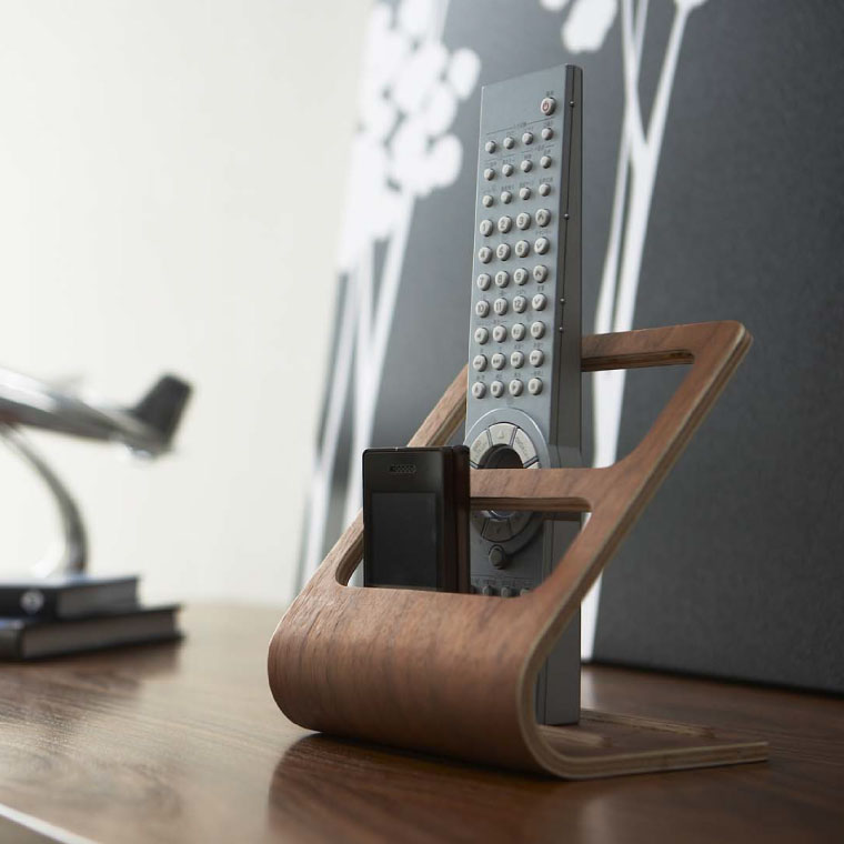 リモコンラック リン 山崎実業 RIN ブラウン/ナチュラル 6492 7361 タワーシリーズ