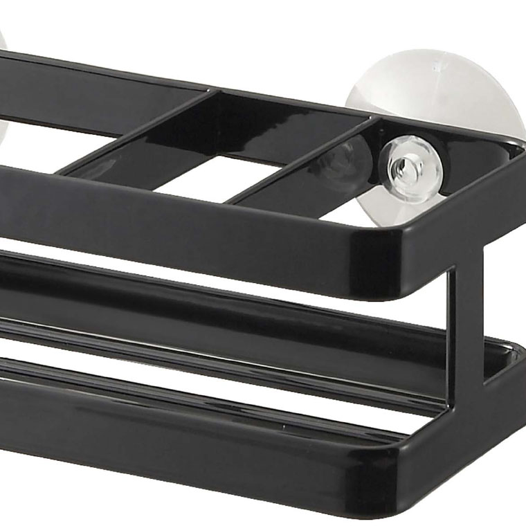 スポンジ＆ボトルホルダー タワー 山崎実業 tower ホワイト/ブラック 6771 6772 タワーシリーズ