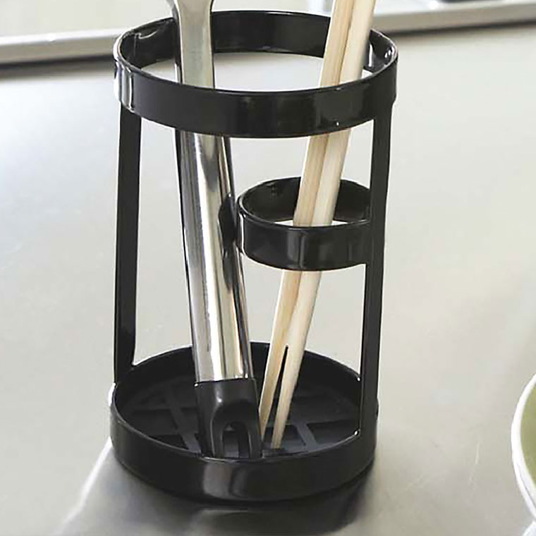 ツールスタンド タワー 山崎実業 tower 菜箸立て ホワイト/ブラック 6773 6774 タワーシリーズ