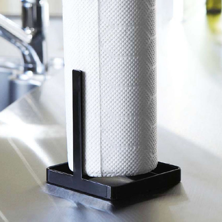 キッチンペーパーホルダー タワー 山崎実業 tower ホワイト/ブラック 6781 6782 タワーシリーズ