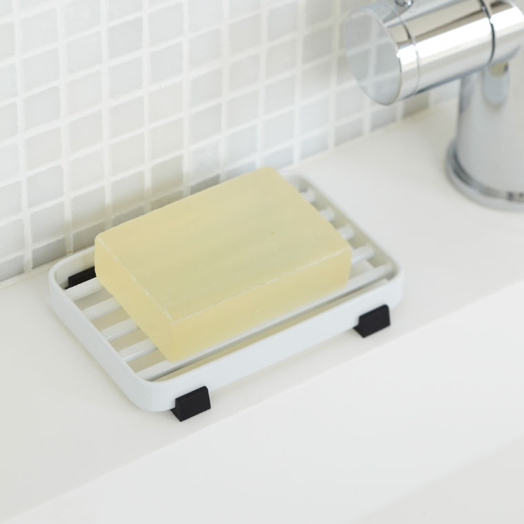 ソープトレー タワー 山崎実業 tower ホワイト/ブラック 6799 6800 タワーシリーズ