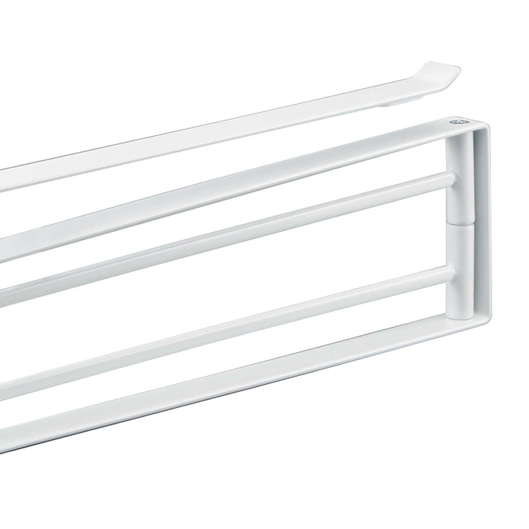 戸棚下布巾ハンガー タワー 山崎実業 tower ホワイト/ブラック 7113 7114 タワーシリーズ