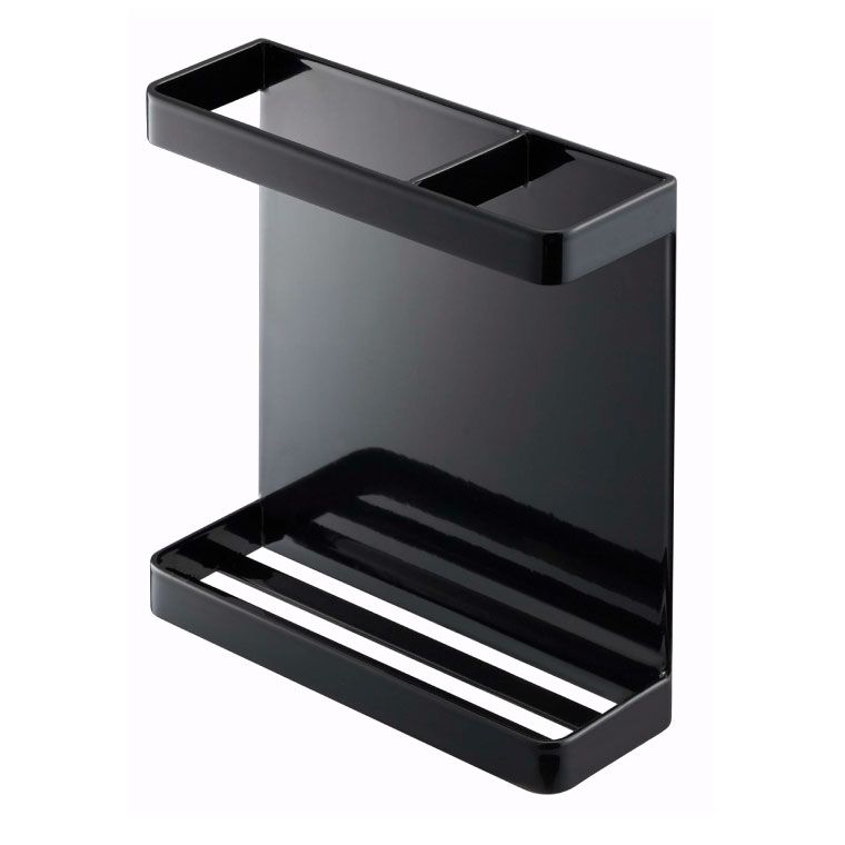 マグネットラップホルダー タワー 山崎実業 tower ホワイト/ブラック 7121 7122 タワーシリーズ