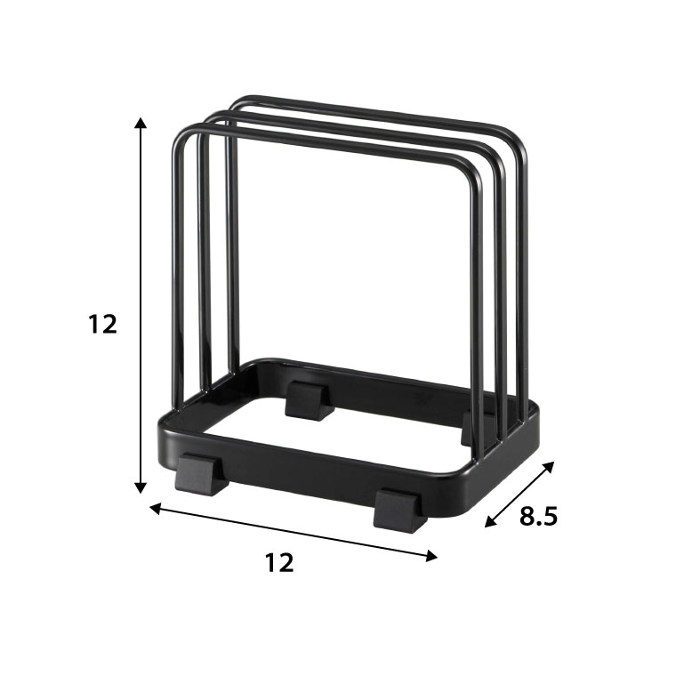 まな板スタンド カッティングボードスタンド タワー 山崎実業 tower ホワイト/ブラック 7135 7136 タワーシリーズ