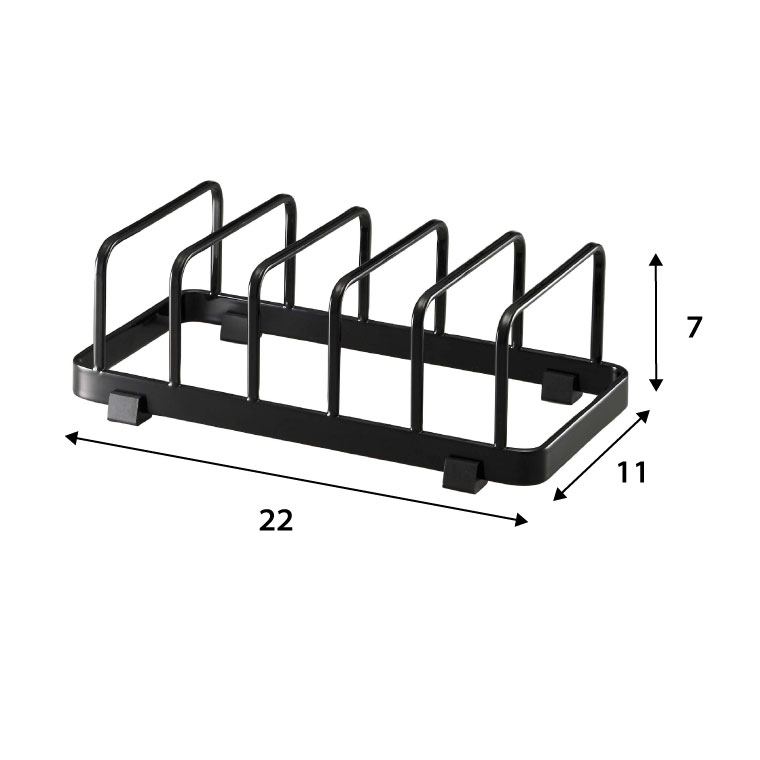 ディッシュスタンド タワー 山崎実業 tower お皿収納 ホワイト/ブラック 7137 7138 タワーシリーズ