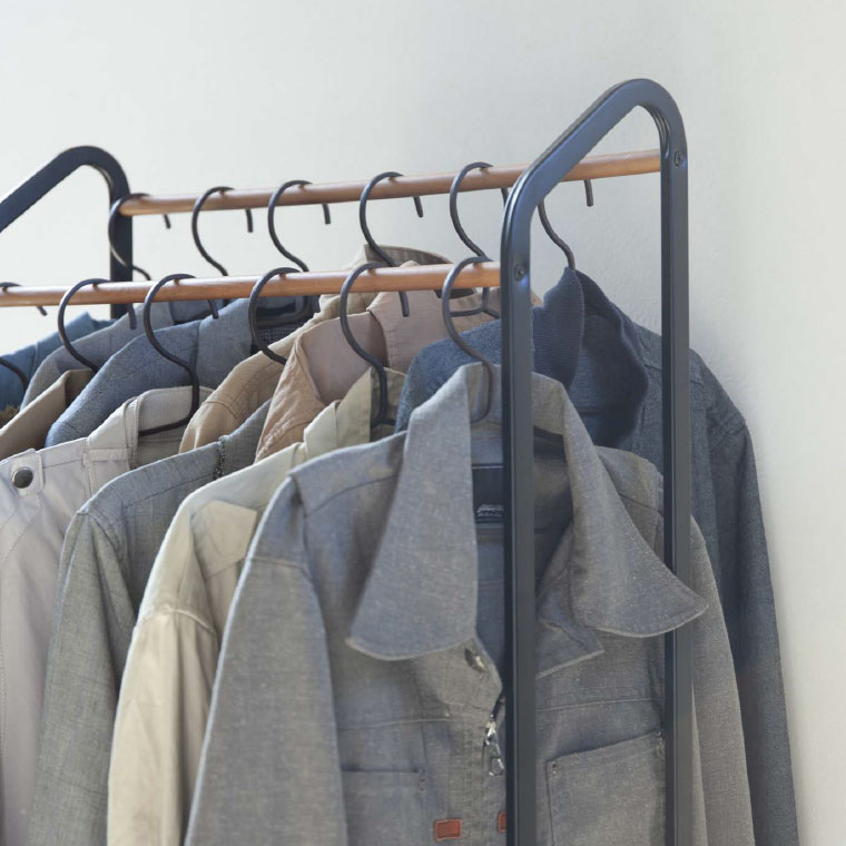 ハンガーラック キャスター付き タワー 山崎実業 tower ホワイト ブラック 3516 3517