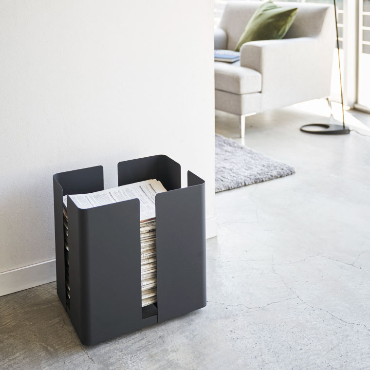 キャスター付きニューズラック タワー 山崎実業 tower ホワイト ブラック 4763 4764