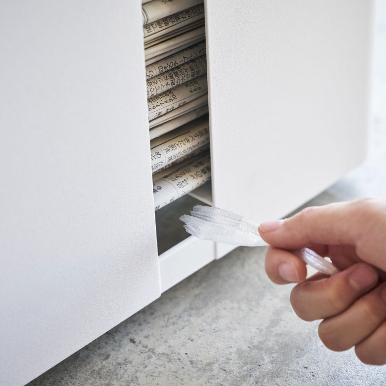 キャスター付きニューズラック タワー 山崎実業 tower ホワイト ブラック 4763 4764