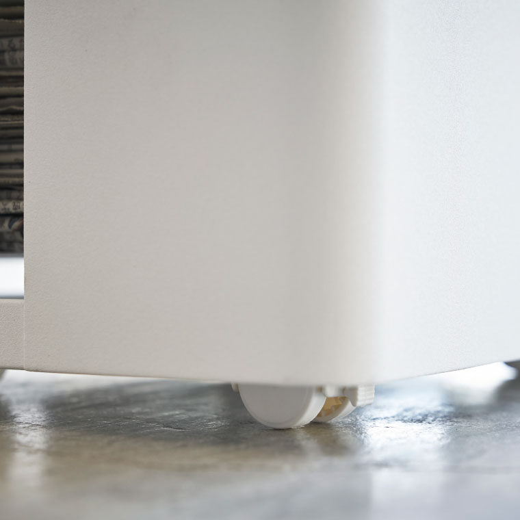 キャスター付きニューズラック タワー 山崎実業 tower ホワイト ブラック 4763 4764