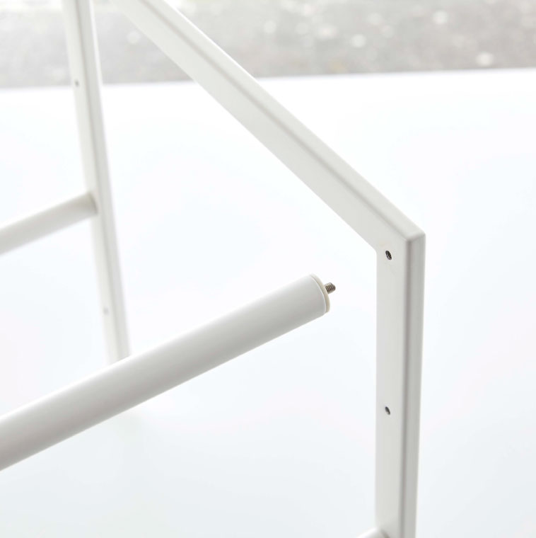 伸縮シンク下ラック ２段 Ｄ３０ タワー 山崎実業 tower ホワイト ブラック 4948 4949