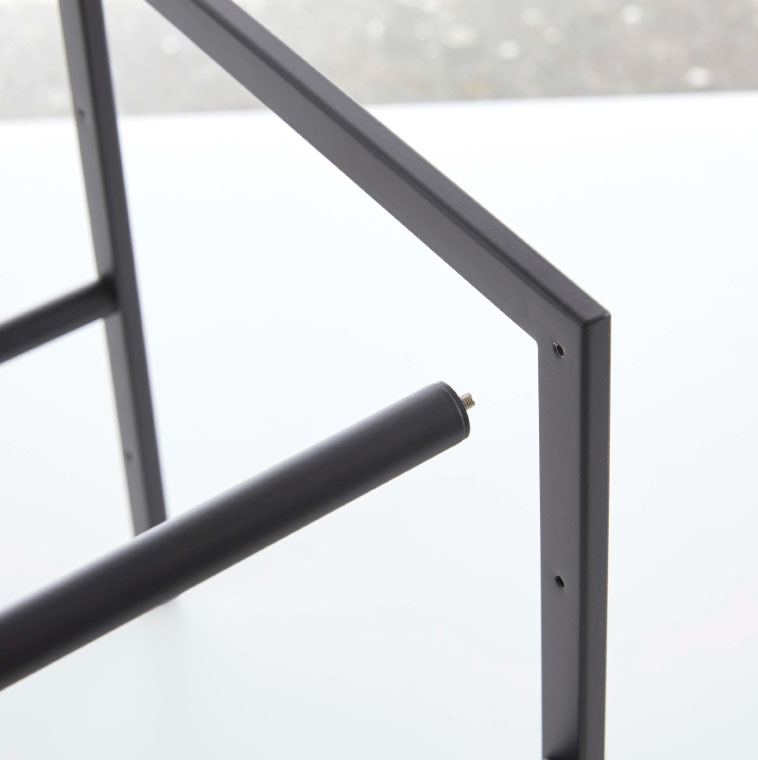 伸縮シンク下ラック ２段 Ｄ４０ タワー 山崎実業 tower ホワイト ブラック 4950 4951