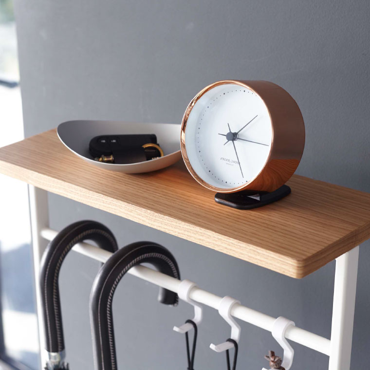 天板付き引っ掛け傘立て タワー 山崎実業 tower ホワイト ブラック 4970 4971