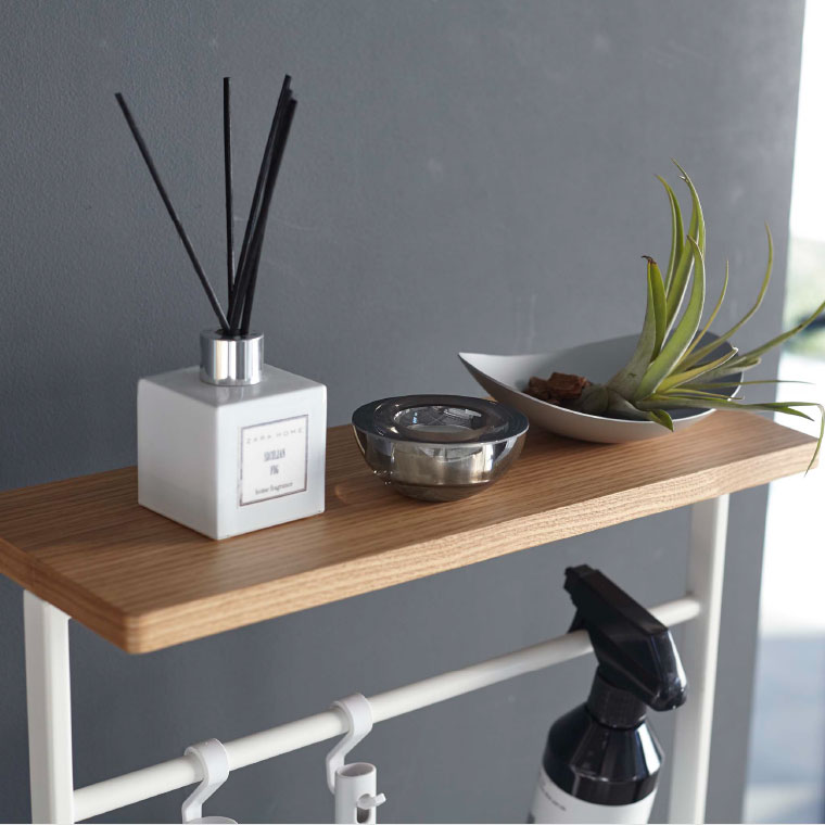 天板付き引っ掛け傘立て タワー 山崎実業 tower ホワイト ブラック 4970 4971