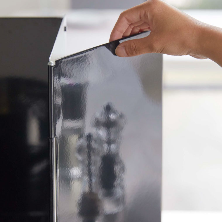 伸縮レンジガード タワー 山崎実業 tower ホワイト ブラック 4974 4975 / コンロカバー キッチン 油はね防止 タワーシリーズ