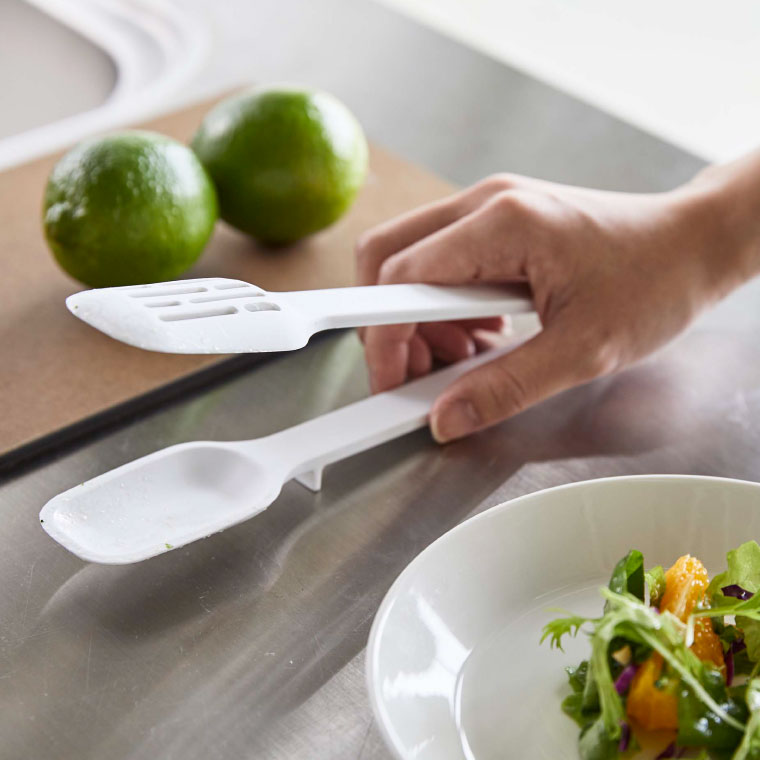 シリコーンスプーントング タワー 山崎実業 tower ホワイト/ブラック 5193 5194 タワーシリーズ