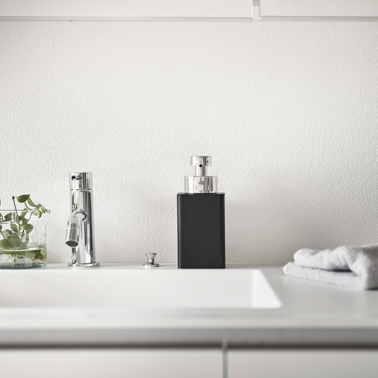 ディスペンサー 詰め替え用ディスペンサー 泡タイプ タワー 山崎実業 tower ホワイト/ブラック 5207 5208 タワーシリーズ