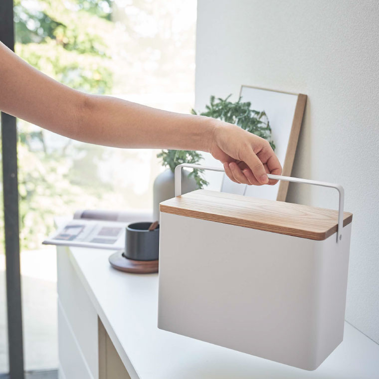 救急箱 タワー 山崎実業 tower ホワイト/ブラック 5288 5289 タワーシリーズ