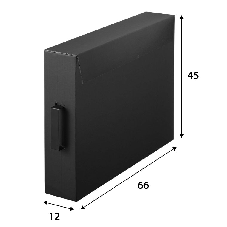 作品収納ボックス ２個組 タワー 山崎実業 tower ホワイト/ブラック 5310 5311 タワーシリーズ