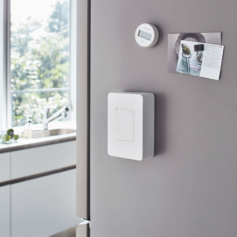 マグネットウェットシートホルダー タワー 山崎実業 tower ホワイト/ブラック 5314 5315 タワーシリーズ マグネット