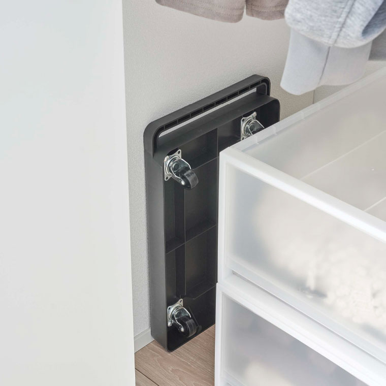 台車 タワー 山崎実業 tower ホワイト/ブラック 5328 5329 タワーシリーズ