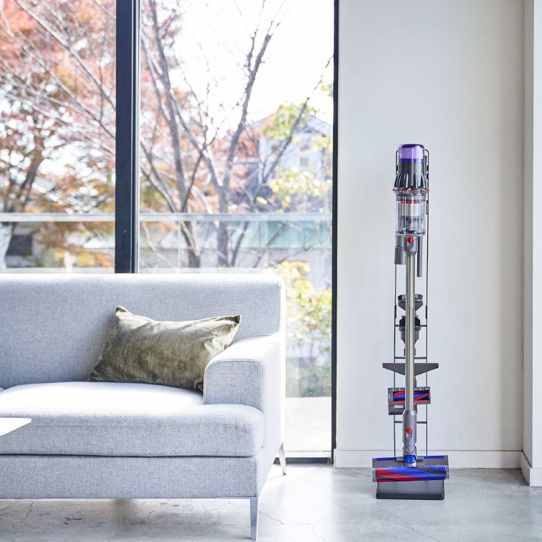 コードレスクリーナースタンド Ｍ＆ＤＳ タワー 山崎実業 tower ホワイト/ブラック 5330 5331 タワーシリーズ