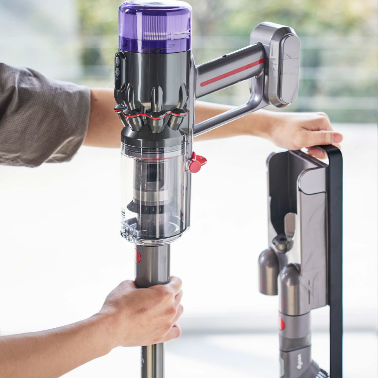 コードレスクリーナースタンド Ｍ＆ＤＳ タワー 山崎実業 tower ホワイト/ブラック 5330 5331 タワーシリーズ