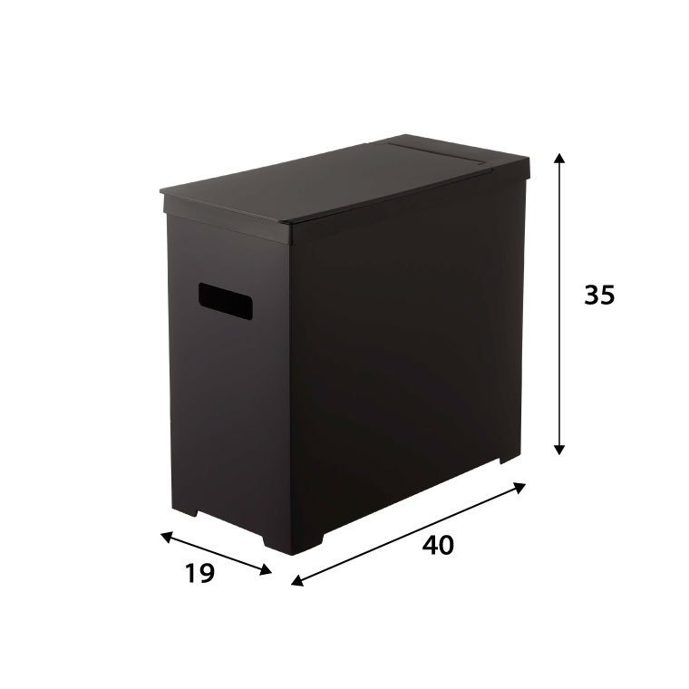 シンク下蓋付きゴミ箱 ２個組 タワー 山崎実業 tower ゴミ箱 ホワイト/ブラック 5335 5336 タワーシリーズ