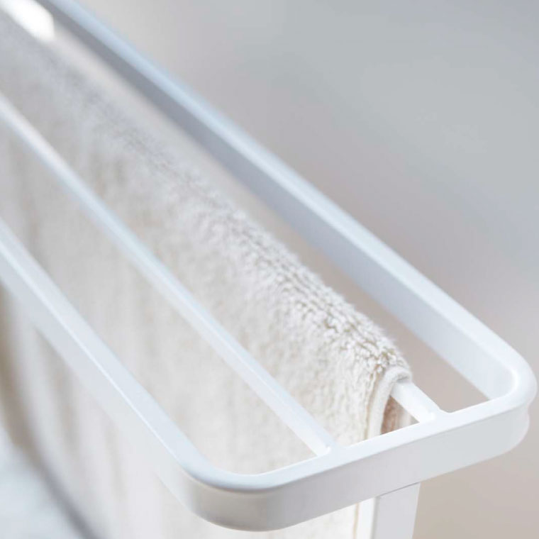 バスタオルハンガー タワー 山崎実業 tower ホワイト/ブラック 7465 7466 タワーシリーズ