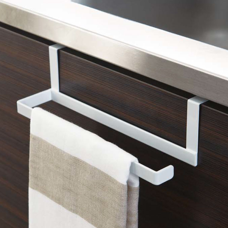 キッチンペーパー＆タオルハンガー タワー 山崎実業 tower キッチンペーパーホルダー ホワイト/ブラック 7513 7514 タワーシリーズ