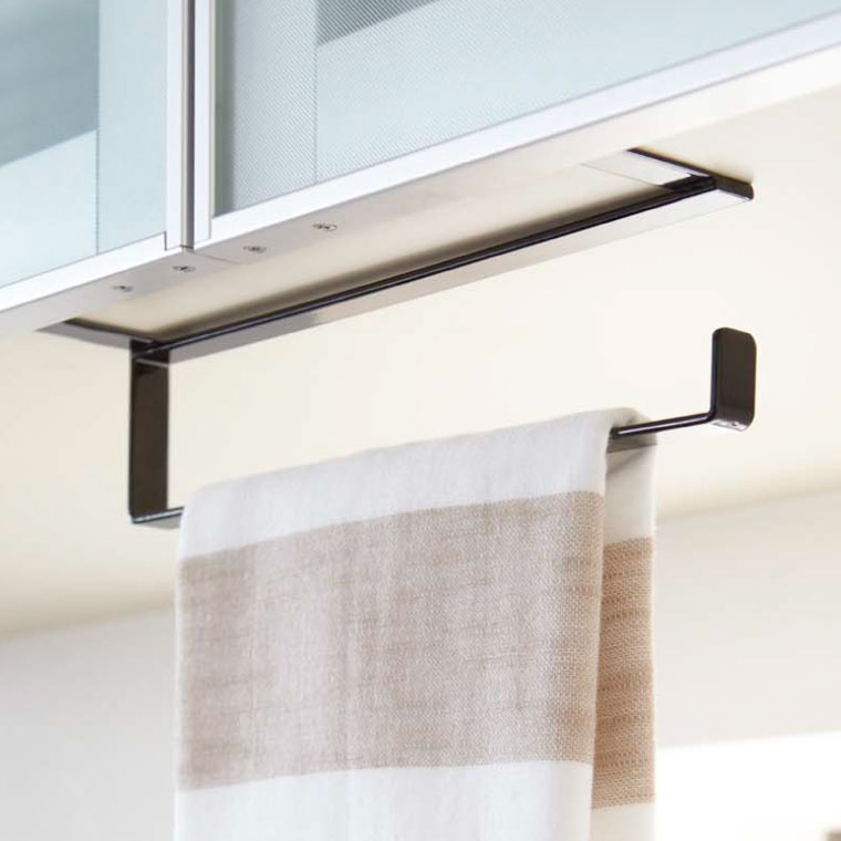 キッチンペーパー＆タオルハンガー タワー 山崎実業 tower キッチンペーパーホルダー ホワイト/ブラック 7513 7514 タワーシリーズ