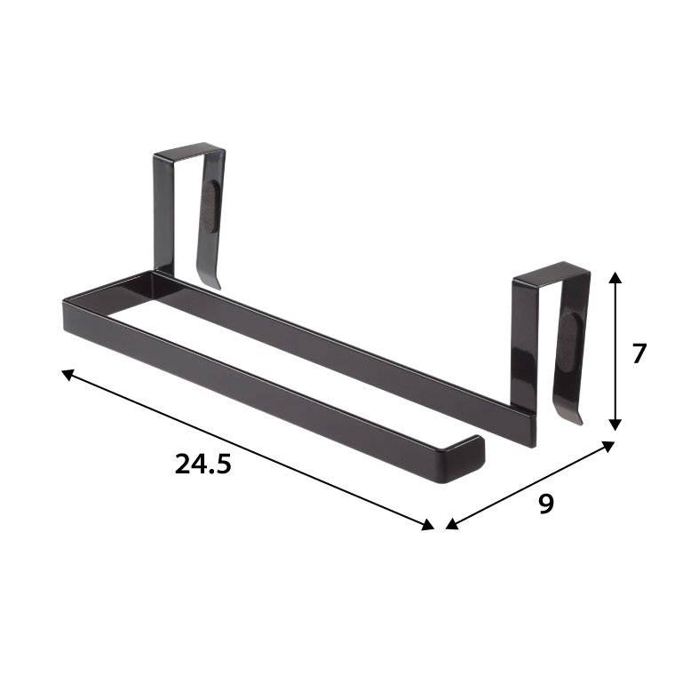 キッチンペーパー＆タオルハンガー タワー 山崎実業 tower キッチンペーパーホルダー ホワイト/ブラック 7513 7514 タワーシリーズ