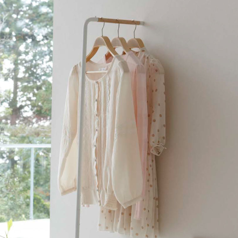 スリムコートハンガー タワー 山崎実業 tower ホワイト/ブラック 7550 7551 タワーシリーズ