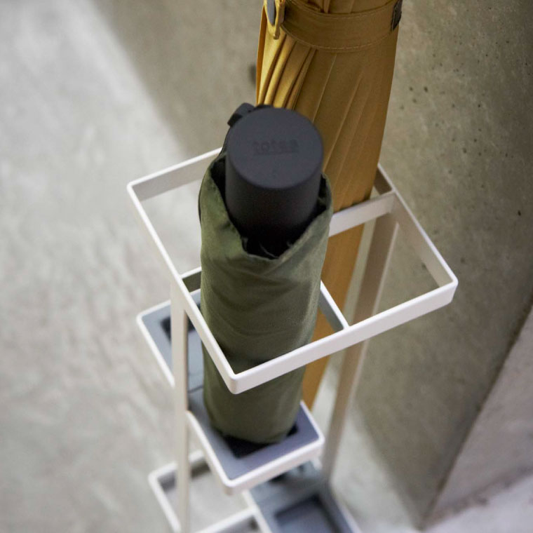 アンブレラスタンド タワー 山崎実業 tower 傘立て ホワイト/ブラック 7639 7640 タワーシリーズ