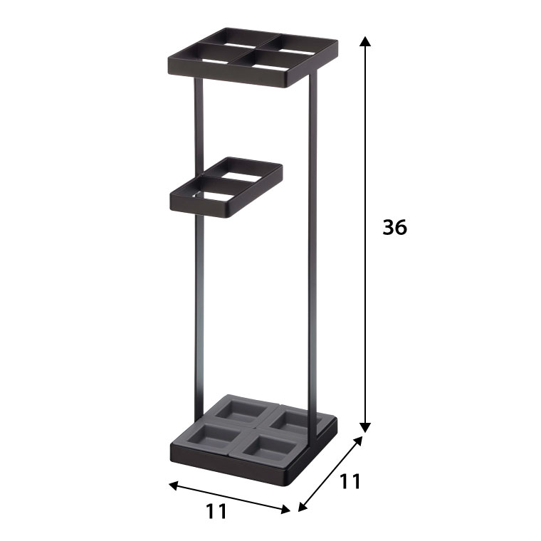 アンブレラスタンド タワー 山崎実業 tower 傘立て ホワイト/ブラック 7639 7640 タワーシリーズ