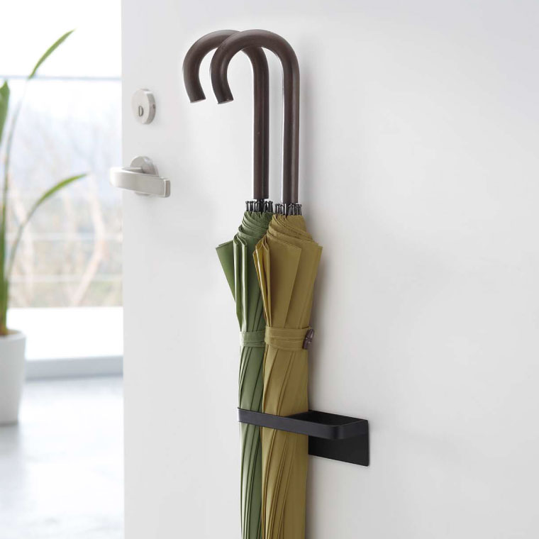 マグネットアンブレラスタンド タワー 山崎実業 tower 傘立て umbrella stand ホワイト/ブラック 7641 7642 タワーシリーズ