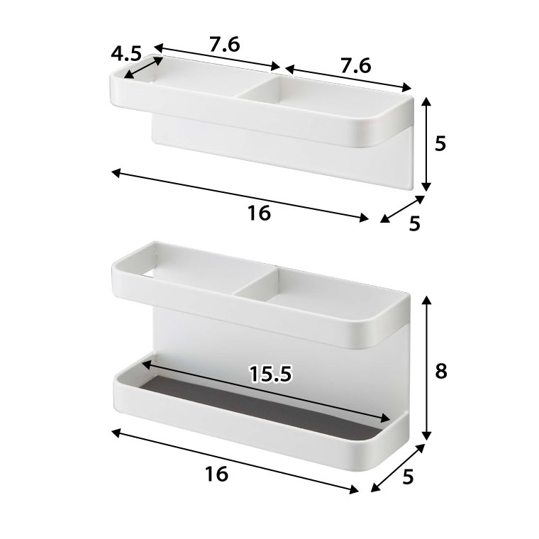 マグネットアンブレラスタンド タワー 山崎実業 tower 傘立て umbrella stand ホワイト/ブラック 7641 7642 タワーシリーズ