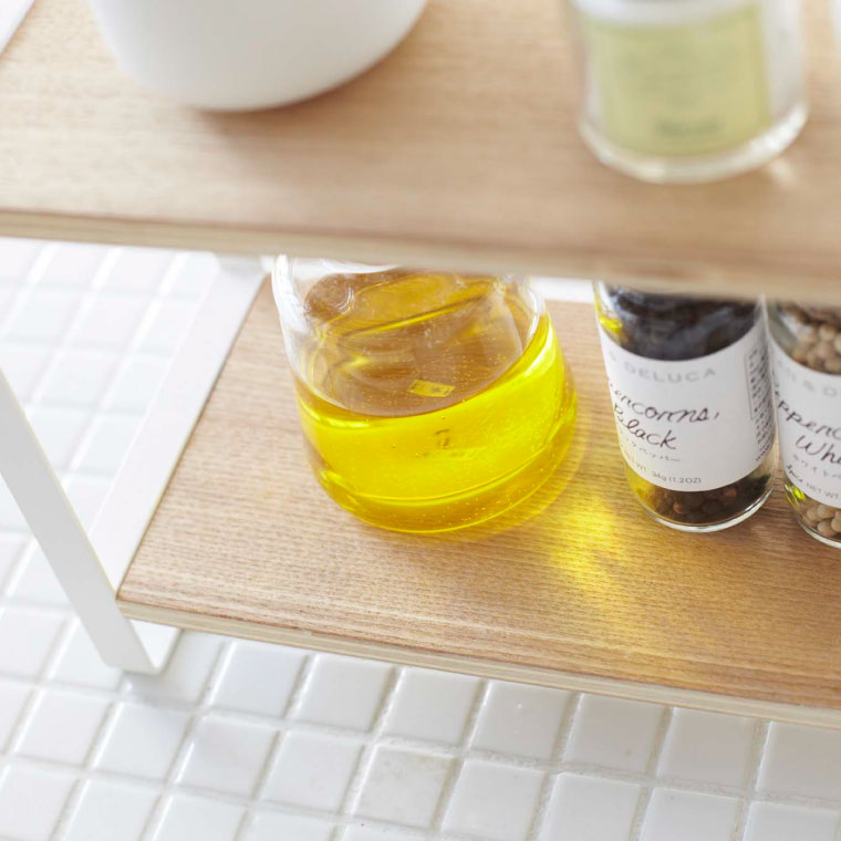 キッチンラック トスカ 山崎実業 tosca 調味料ラック ホワイト 7816 タワーシリーズ