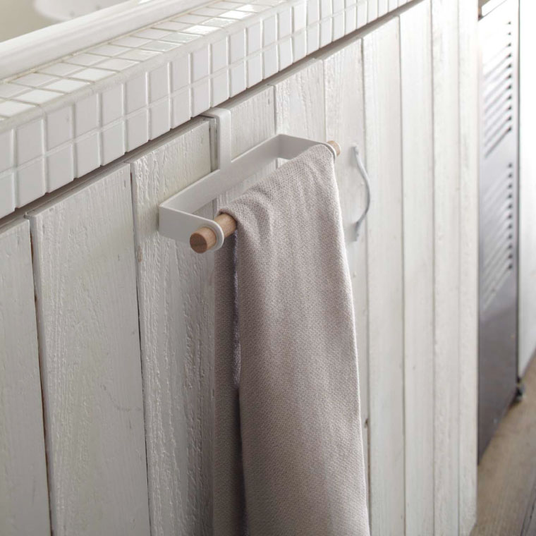 キッチンタオルハンガー トスカ 山崎実業 tosca ホワイト 7818 タワーシリーズ