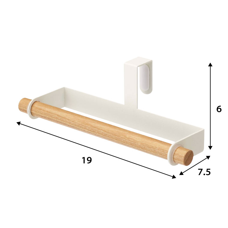 キッチンタオルハンガー トスカ 山崎実業 tosca ホワイト 7818 タワーシリーズ