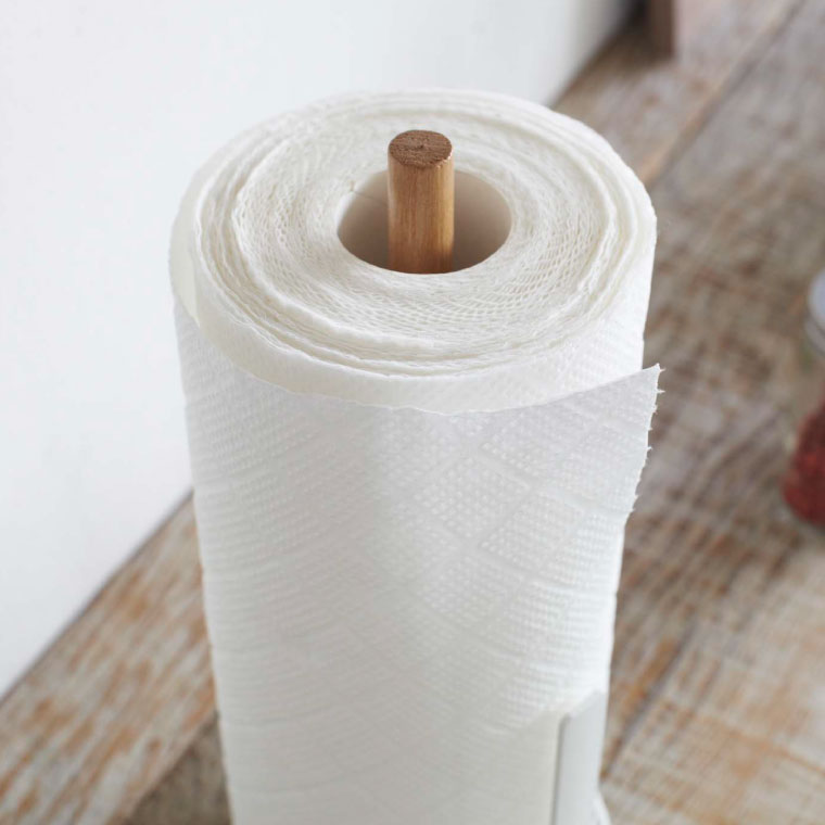 キッチンペーパーホルダー トスカ 山崎実業 tosca ホワイト 7819 タワーシリーズ