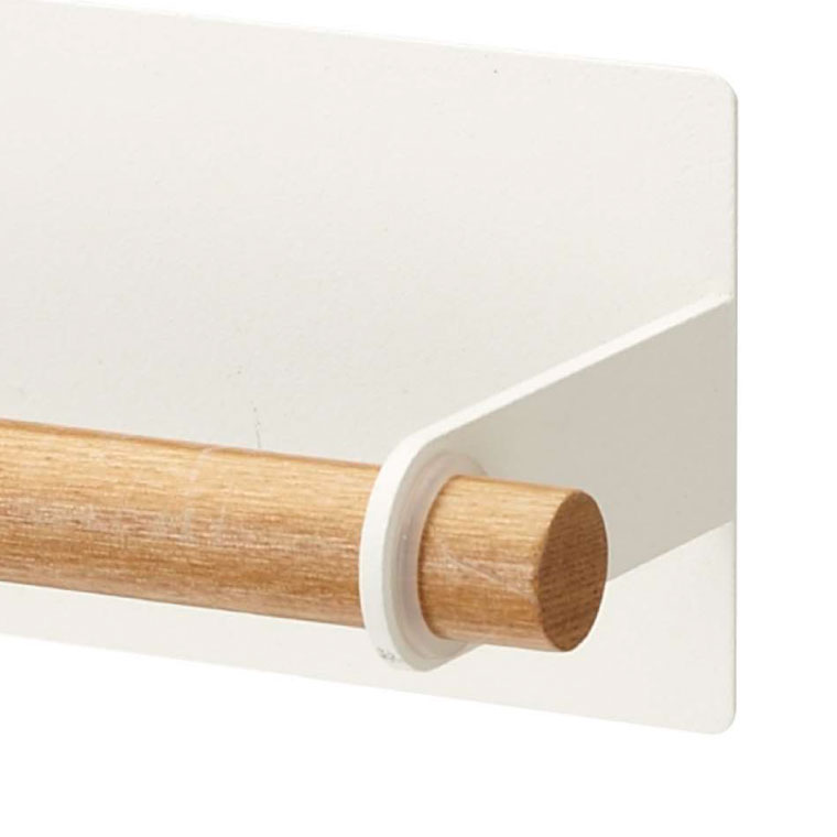 マグネットキッチンペーパーホルダー トスカ 山崎実業 tosca ホワイト 7824 タワーシリーズ