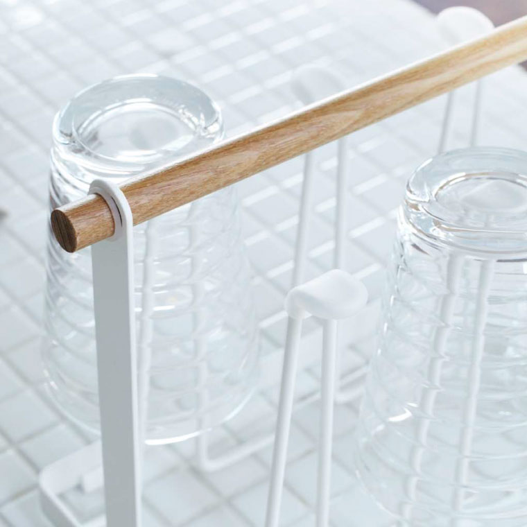 グラススタンド トスカ 山崎実業 tosca ホワイト 7826 タワーシリーズ