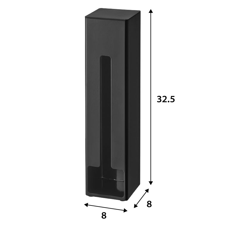 ポリ袋ストッカー タワー 山崎実業 tower ホワイト/ブラック 7839 7840 タワーシリーズ