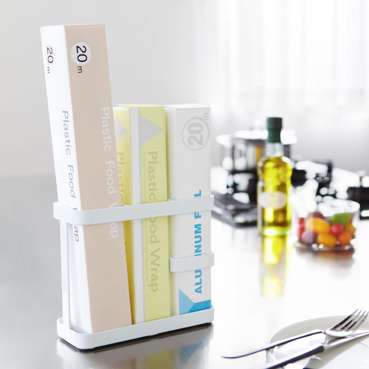 ツールスタンド ワイド タワー 山崎実業 tower 調理器具立て ホワイト/ブラック 7841 7842 タワーシリーズ